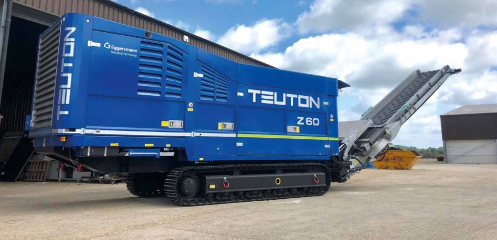 Teuton Z60 Single Shaft Shredder